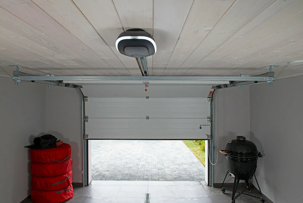 Garage door off track repair